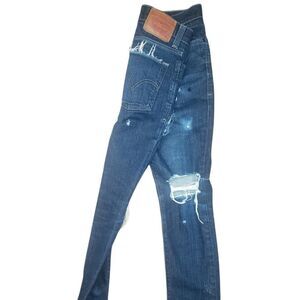 Levi's Super Skinny Distressed 510 w32 L30 style wpl-423